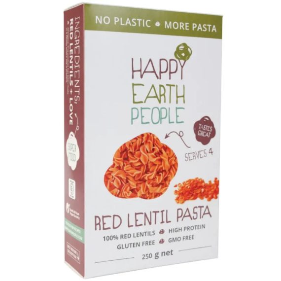 Pasta Spirals Red Lentil 250g