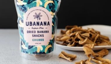 Ubanana Dried Banana Snacks 100g