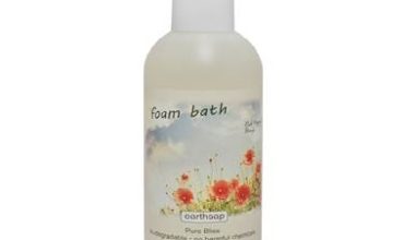 Earthsap Foam Bath Red Poppy and Hemp 500ml