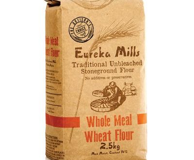 Eureka Mills Flour - Wholemeal 2 5kg