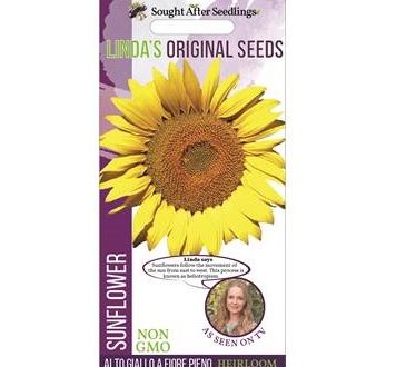 Seeds - Lindas Original - Sunflower - Alto Giallo A Fiore Pieno