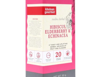 Tea Rooibos Hibiscus/Elderberry/Echinacea (20 bags)