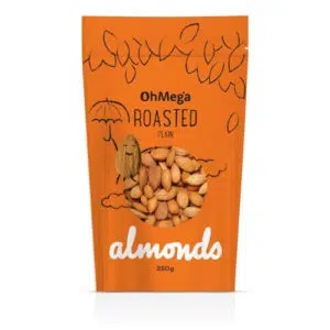 Oh Mega Almonds roasted 250g