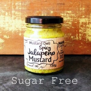 Mustard - Sugar Free Spicy Jalapeno Mustard 130g