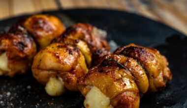 Chicken thighs stuffed with bacon and halloumi 500-549 N