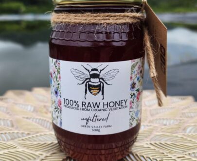 Honey 100% Raw Unfiltered "Fudgy"  500g