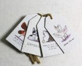 Seeded Gift Tags (4) 55 x 100mm (My Favourite Weirdo)
