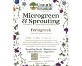Microgreen and Sprouting Seeds Fenugreek 100g UB