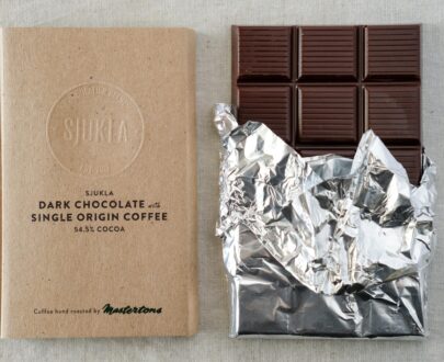 Sjukla Dark Chocolate with Single Origin Coffee 100g