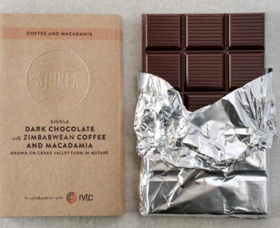 Sjukla Dark Chocolate with Zimbabwean Coffee and Macadamia 100g